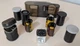 Vintage Film Bundle 3x Kodak 35 mm Pace Holder 4x Film Canisters Alpex Zip Case
