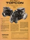 Topcon - IC-1 /Super DM Camera - Original Magazine Ad - 1974