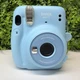 Fujifilm Instax Mini 11 Instant Film Camera - Sky Blue - Clean And Working!