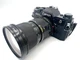 Canon AE-1 Black 35mm SLR Film Camera w/ New FD 35-105mm f/3.5 Lens Tested