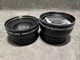 Vivitar Wide Angle and Telephoto Lens Set for Mamiya 528TL Camera with Caps V76