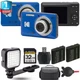 Kodak PIXPRO FZ55 Digital Camera (Blue) + Extra Battery + LED +1 Yr Warranty