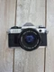 Chrome Canon AE-1 Program SLR Camera+50mm Lens