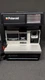 Vintage Polaroid Sun 600 LMS Instant Film Camera W/Strap Not Tested No film