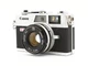 Canonet QL19 G-Ⅲ Rangefinder Camera Canon 45mm f/1.9 Lens JAPAN [Exc+3/Tasted]