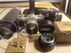 Minolta SR-1s 35mm SLR Film Camera silver W Accessories From JAPAN