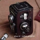 Genuine Leather Half Camera Case Bag Cover for Rolleiflex 3.5f2.8f Handmade