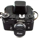 Soviet Contax copy Kiev 4AM Olympiad 1980 BLACK 35mm RF camera w Helios-103 USSR
