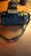 Pentax SF10 35mm film camera with Vivitar Zoom  Thyristor 285