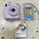 Fujifilm Instax Mini 11 Instant Camera Purple Lilac Lavender W/ Mermaid Film