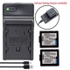 Battery or Charger for Panasonic CGR-DU14 CGA-DU14 PV-GS150 PV-GS180 NV-GS230