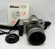 Nikon N55 35mm SLR Camera w/Nikkor 28&ndash;80mm 1:3.3-5.6 AF Lens & Original Manual