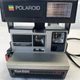 Polaroid Sun 600 LMS Camera With Built In Flash With Strap Untested Or Parts