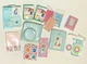 Fujifilm Mini 9 Instant Camera Blue, Film,  Case, Album, Frames, + More Bundle