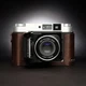 Leather Half Camera Case For Fujifilm GF670/670W Voigtlander Bessa III 667/667W