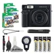 Fujifilm Instax Wide 400 Camera (Jet Black) w/ 60 Wide Film & Cleaning Kit