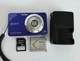 Sony Cyber-shot 14.1MP Digital Camera Blue w/ Charger Battery & 2GB SD Card Test