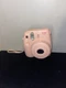 Fujifilm Instax Mini 8 Instant Film Camera Pink Tested Missing Battery Cover