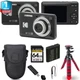 Kodak PIXPRO FZ55 Digital Camera (Black) + Spider Tripod + 1 Yr Warranty - 64GB