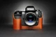 Genuine Real Leather Half Camera Case Bag Cover for Nikon f100 Film Camera