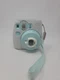 FUJIFILM Instax Mini 9 Blue Instant Film Camera With Cover and Attachment. 
