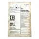 CAT 950 Wheel Loader Parts Manual 81J7846-UP 31K1486-UP 78P18799-UP 3PA1-UP