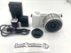 Sony A5100 Alpha Digital Camera w/16-50mm Lens Kit White Tested W/charger