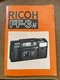 Vintage Ricoh FF-3 AF Super 35mm Film Camera Book Owner's Manual Booklet Only