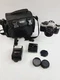 Canon AE-1 Program 35mm Manual SLR Film Camera with 50mm 1:1.8 & Accessories 