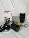 For Parts Pentax ZX30 35mm Film Camera Body Promaster 72 Aspherical IF 28-200mm