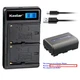 Kastar Battery LCD Dual Charger for NP-FM50 NP-FM55H & Sony Cyber-shot DSC-F707