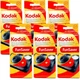 6 x Kodak Funsaver Flash One Time Single Use Disposable Flash Camera , 27 Exp   