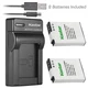 Kastar EN-EL12 battery charger for Nikon S630 S640 S800c S6200 S6300 S8000 S8100