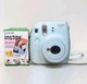 FUJIFILM Instax Mini 9 Ice Blue Instant Camera 8 Films Inside + 10&times;2packs Films 
