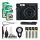 Fujifilm Instax Wide 400 Camera (Jet Black) w/ 80 Wide Film & Cleaning Kit
