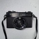 Yashica MG-1 35mm Film Rangefinder Camera Black Japan 45mm 2.8 Shutter UNTESTED