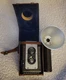 Vintage Black Argus 75  Film Camera With Flash Attachment and Case