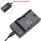 USB Slim Battery Charger For Sony Cyber-shot DSC-F707 DSC-F717 DSC-F828 NP-FM50