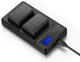 Camera Battery Charger Set for Sony Alpha A6000 A5000 A5100 A7II A7SII A7S2 A7R