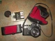 Ricoh XR-1s 35mm SLR Film Camera W Ricoh XR Rikenon 50mm 1:2 Lens/Case/Flash
