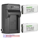 Kastar Battery Wall Charger for Pentax CR-V3 K100D Digital SLR K110D Digital SLR