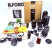 ASAHI PENTAX Spotmatic SP 35mm Camera LOT Yashinon Vivitar Lenses Case
