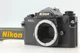 Meter Works [MINT w/Strap] Nikon FM3A Black SLR 35mm Film Camera Body From Japan