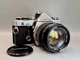 [Exc+5] Olympus OM-1 Film Camera & G. Zuiko Auto-S 50mm F/1.4 Lens From Japan