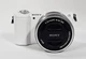 #Sony Alpha a5100 24.3MP(white) w/16-50mm OSS silver Lens kit (5785794/8227262)