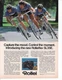 1978 Rollei Rolleiflex SL35E Print-Ad/ Great Art / Bicycle Racing