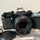 PENTAX MV1 & ME SLR 35mm Film Camera Body w/ SMC PENTAX 55mm F1.8 Lens!