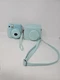 Fujifilm Instax Mini 9 Instant Film Camera Ice Blue & Case.New Film Installed