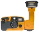 Sea and Sea MX-10 underwater film camera with YS-40 flash in case