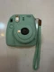 Fujifilm Instax Mini 9 Instant Film Camera Mint Green WORKS Great Original Polka